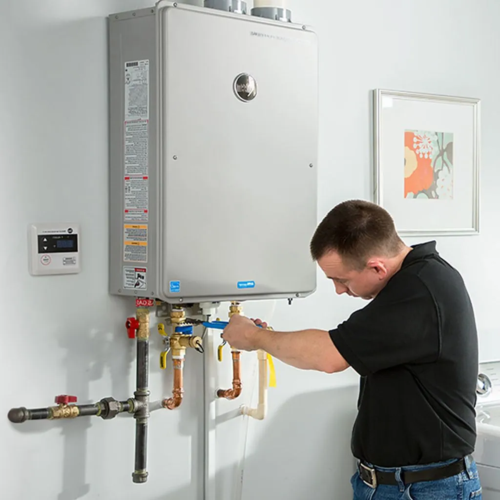 tankless water heater repair in Harrah, WA